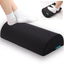 Ergonomic Foot Rest Cushion Foot Stool Under Desk with Massage Dots, Footrest Office with Washable Cover & Portable Handle, for Home Working& Office & Travel, Relieve Leg, Knee and Back