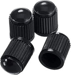 10 pcs Tyre Valve Caps, Universal Dust Cap - Black Stem Caps - Used On Car Tyres, Bikes, Bicycles, Motorbik