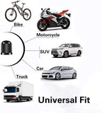 10 pcs Tyre Valve Caps, Universal Dust Cap - Black Stem Caps - Used On Car Tyres, Bikes, Bicycles, Motorbik