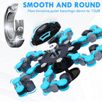 NEW Transformable Sensory Fidget Spinner Toy, Funny DIY Spin Top Hand Finger Spinner Creative Fingertip Mechanical Gyro for Kids Adults, All Ages