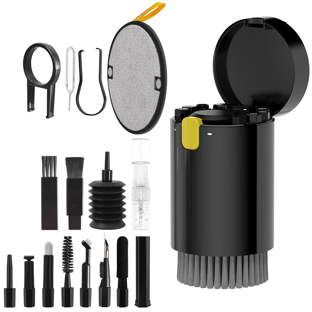 20-in-1 Laptop Screen Keyboard Cleaning kit, Cell Phone Cleaning kit, Air-pod Cleaning kit, Electronics Cleaning kit for Mobile Phones, Tablets, Computers, Computer Monitors, TV Camera Lenses