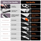 Keyboard Cleaner Laptop Cleaning Kit, All-in-One Keyboard Cleaning Kit, Laptop Cleaner Tool for MacBook iPad iPhone Computer, Portable Electronics Brush Tool for Tablet PC Camera Lens Earbuds Monitor