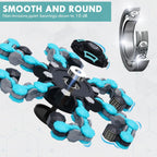NEW Transformable Sensory Fidget Spinner Toy, Funny DIY Spin Top Hand Finger Spinner Creative Fingertip Mechanical Gyro for Kids Adults, All Ages