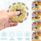 NEW Transformable Sensory Fidget Spinner Toy, Funny DIY Spin Top Hand Finger Spinner Creative Fingertip Mechanical Gyro for Kids Adults, All Ages