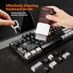Keyboard Cleaner Laptop Cleaning Kit, All-in-One Keyboard Cleaning Kit, Laptop Cleaner Tool for MacBook iPad iPhone Computer, Portable Electronics Brush Tool for Tablet PC Camera Lens Earbuds Monitor