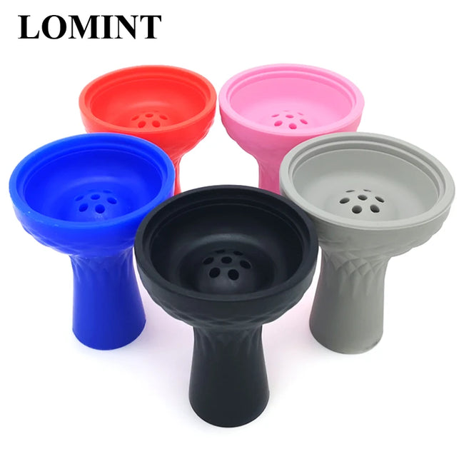 LOMINT 7 Holes Style Silicone silica gel Hookah Tobacco Bowl For Shisha Hookahs Chicha Narguile Accessories Gadget LM-228 Hover Image