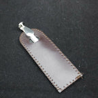 Stainless Steel Smoking Tool Multifunction Cleaners Smoking Knife Wood Pipe Smoking Pipe Clean Accessory + Faux Leather Bag