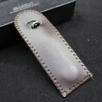 Stainless Steel Smoking Tool Multifunction Cleaners Smoking Knife Wood Pipe Smoking Pipe Clean Accessory + Faux Leather Bag