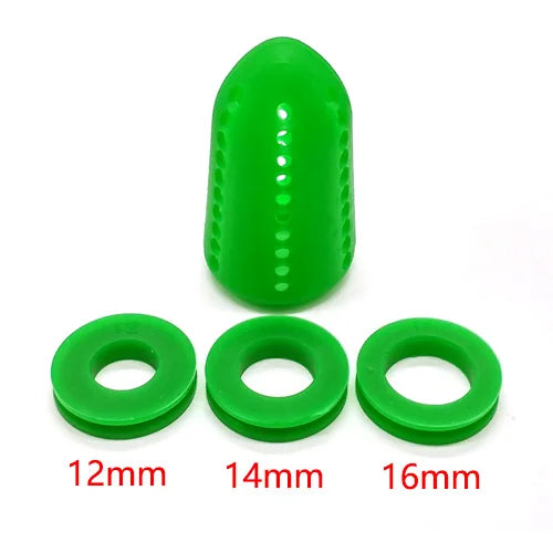 3 Size Silicone Silencer Muffler For Hookah Shisha Water Smoking Pipe Sheesha Chicha  Narguile Pipe Accessories LM-0936