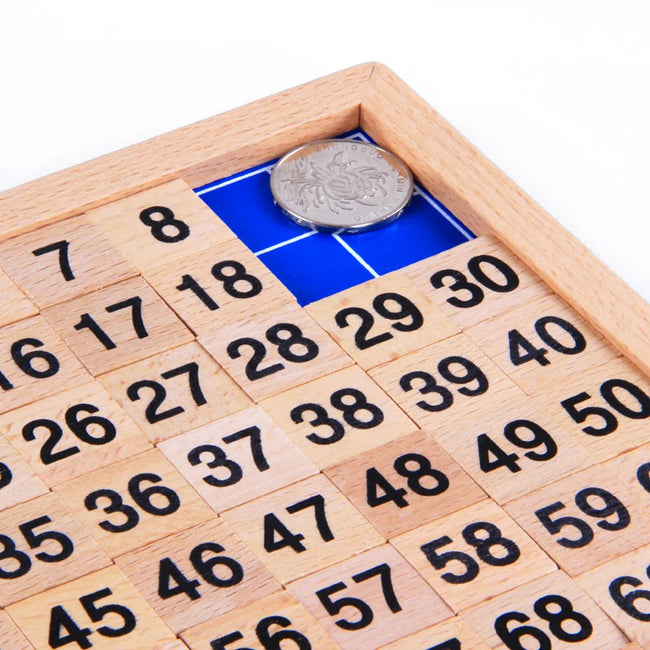 Montessori Materials Educational Wooden Toys 1-100 Digit Cognitive Math Toy Teaching Logarithm Version Kid Early Learning Gift Main Image
