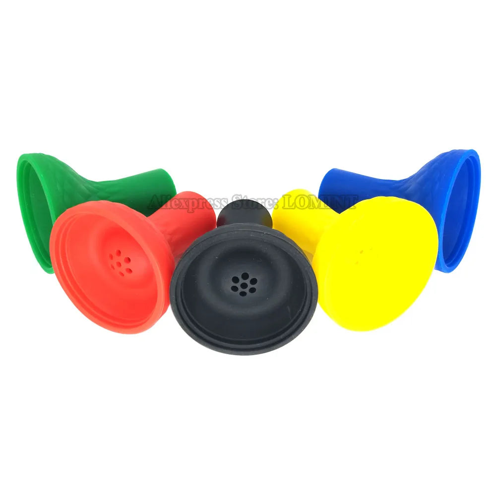 LOMINT 7 Holes Style Silicone silica gel Hookah Tobacco Bowl For Shisha Hookahs Chicha Narguile Accessories Gadget LM-228