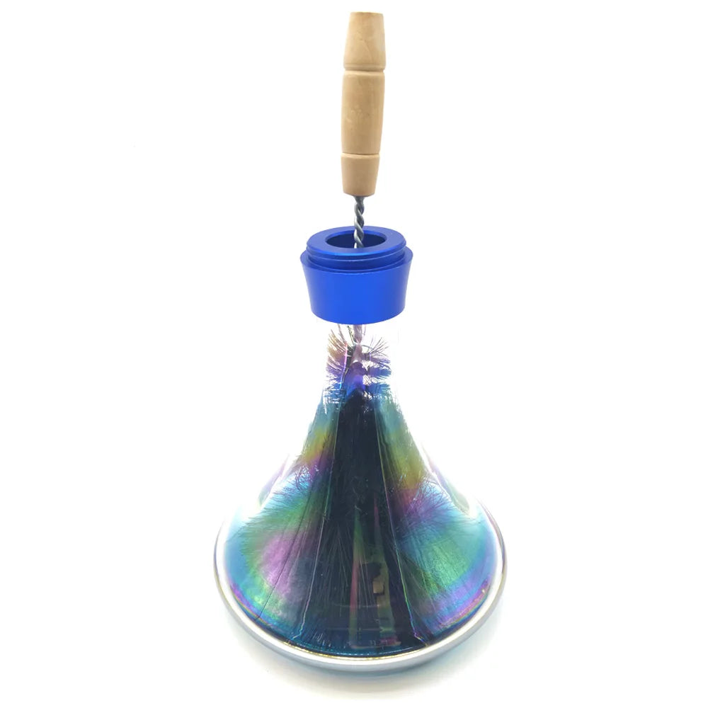 LOMINT Hookah Glass Bottle Base Cleaning Brush For Shisha Hookahs Narguile Chicha Smoking Water Pipe Accessories