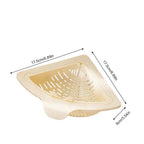 Storage Container Capacity Suction Cup Kitchen Sink Strainer Basket with Simple Installation Corner Sink Trash for Kitchen