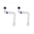 1-3 PCS Flip Top Anti-Odor Drain Pipe Set Sink Drain Retractable Deodorizing Filter Flexible Downspout Bathroom Anti Clogging
