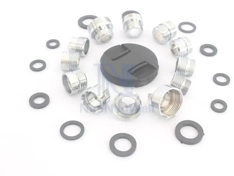1pc 1/2'' BSP Male Thread Change To 16 18 20 22 24 26 28 30  Male Female Faucet Adapter Kitchen Bathroom Brass Water Tape Joint
