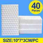 20/40/100 PCS Magic Compressed Sponge Eraser Cleaner Kitchen Accessory Tool Melamine Sponge Dish Washing Brush Cleaning