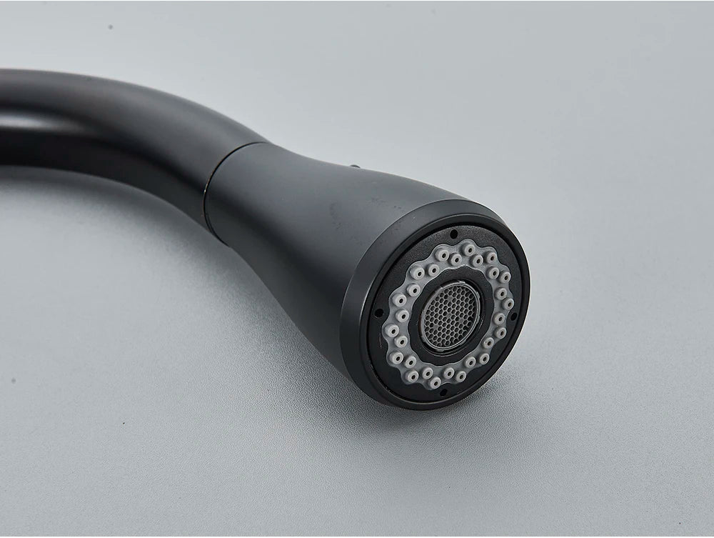 Black Purification Kitchen Faucets Pull Out Kitchen Water Filter Tap 3 Way Mixer Tap torneira para cozinha de parede Crane
