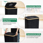 110L/160L Recycling Basket Collection Bag Empty Bottle Storage, Oxford Cloth Foldable, With Removable Recyclable Bottle Tote Bag