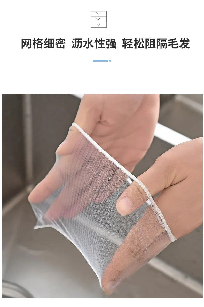 100pcs Disposable Sink Filter Kitchen Sewer Net Garbage Filter Bag Sink Strainer Accessories Bathroom0 Drain Hair Anti-blocking