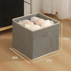 1PC Cube Storage Box Non Woven Foldable Home Supplies Wardrobe Space Saving for Toy Clothes Office Storage Organizer