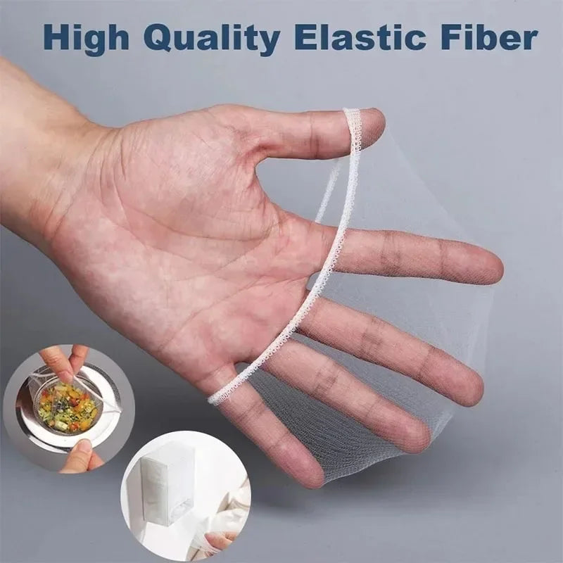 500/30pcs Disposable Kitchen Sink Filter Kitchen Sink Strainer Drain Hole Mesh Bags Anti-blocking Garbage Bag Filters Strainers