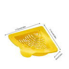 Storage Container Capacity Suction Cup Kitchen Sink Strainer Basket with Simple Installation Corner Sink Trash for Kitchen