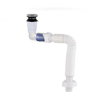 1-3 PCS Flip Top Anti-Odor Drain Pipe Set Sink Drain Retractable Deodorizing Filter Flexible Downspout Bathroom Anti Clogging