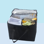 Insulated Thermal Cooler Bag Insulation To Keep Cold Large Capacity Portable Lunch Bag Zip Picnic Camping Tin Foil Food Bags