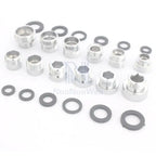 1pc 1/2'' BSP Male Thread Change To 16 18 20 22 24 26 28 30  Male Female Faucet Adapter Kitchen Bathroom Brass Water Tape Joint