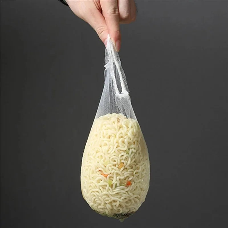 Hanging Net Filter Bag Multi-Purpose Triangle Drainage Rack Drain Basket Kitchen Sink Filter Leftovers Soup Food Drainer