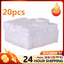 20pcs White  Sponge Melamine Sponge Eraser Eraser Cleaner Cleaning Sponges for Kitchen Bathroom Cleaning Tools  Dropsipping