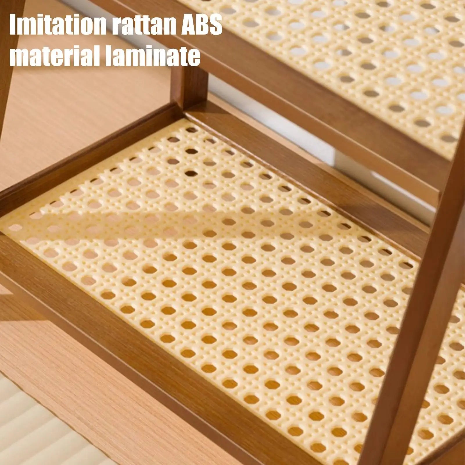 Countertop Organizer 2 Layer Coffee Cup Holder Multipurpose Bamboo Storage Shelf for Hotel Apartment Dressing Table Kitchen Home