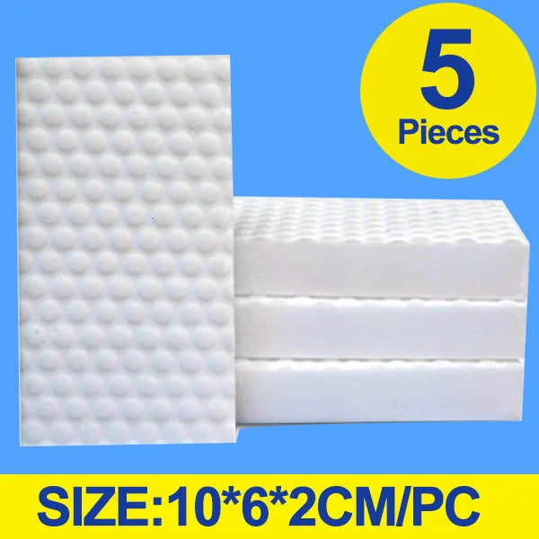 20/40/100 PCS Magic Compressed Sponge Eraser Cleaner Kitchen Accessory Tool Melamine Sponge Dish Washing Brush Cleaning