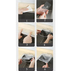 Hanging Net Filter Bag Multi-Purpose Triangle Drainage Rack Drain Basket Kitchen Sink Filter Leftovers Soup Food Drainer