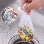 Hanging Net Filter Bag Multi-Purpose Triangle Drainage Rack Drain Basket Kitchen Sink Filter Leftovers Soup Food Drainer