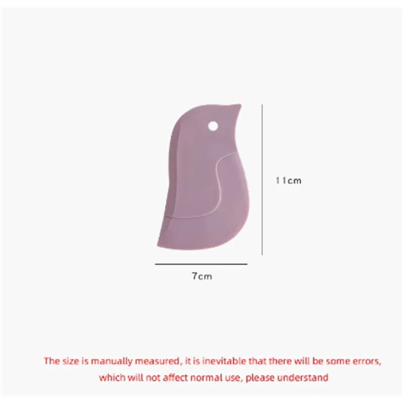 1/3/5pcs kitchen multifunctional soft scraper, dirt and grease cleaning tool, silicone scraper for cleaning pots and oil stains