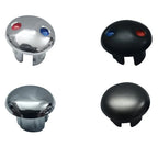 10PCS Faucet Handle Hot And Cold Water Sign Red And Blue Label Decoration Cover Kitchen Bathroom Mixer Tap Indicate For Holes