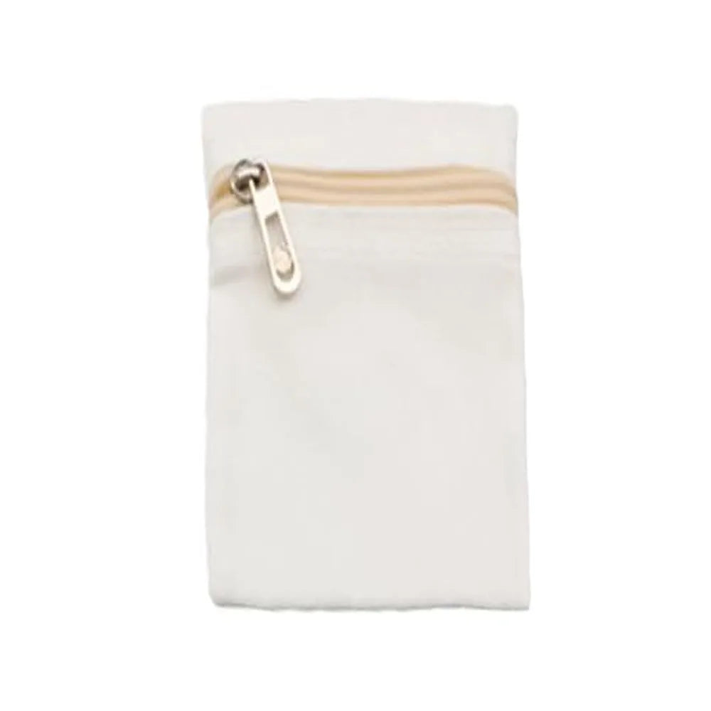 Polyester Sew-in Side Hidden Pocket with Zipper Inside Security Pocket for Clothing Coat Inside Pockets Travel Wallet Pouch