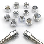 1pc 1/2'' BSP Male Thread Change To 16 18 20 22 24 26 28 30  Male Female Faucet Adapter Kitchen Bathroom Brass Water Tape Joint
