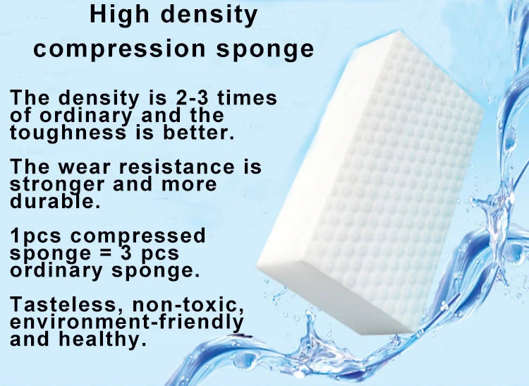 20/40/100 PCS Magic Compressed Sponge Eraser Cleaner Kitchen Accessory Tool Melamine Sponge Dish Washing Brush Cleaning