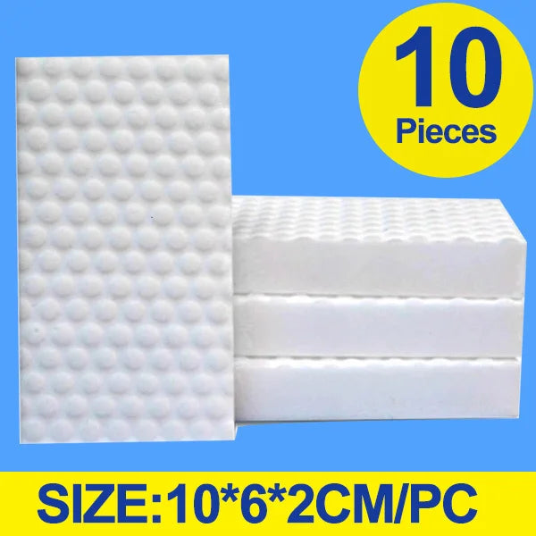 20/40/100 PCS Magic Compressed Sponge Eraser Cleaner Kitchen Accessory Tool Melamine Sponge Dish Washing Brush Cleaning