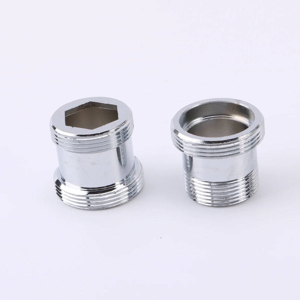lengthened Kitchen Faucet Adapter 16 18 20 22 24mm To M22 Connector Kitchen Aerator Water Faucet  Bubbler Conversion Fittings