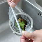 500/30pcs Disposable Kitchen Sink Filter Kitchen Sink Strainer Drain Hole Mesh Bags Anti-blocking Garbage Bag Filters Strainers