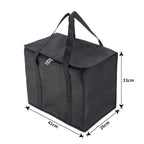 Insulated Thermal Cooler Bag Insulation To Keep Cold Large Capacity Portable Lunch Bag Zip Picnic Camping Tin Foil Food Bags