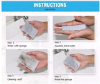 20/40/100 PCS Magic Compressed Sponge Eraser Cleaner Kitchen Accessory Tool Melamine Sponge Dish Washing Brush Cleaning