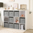 1PC Cube Storage Box Non Woven Foldable Home Supplies Wardrobe Space Saving for Toy Clothes Office Storage Organizer