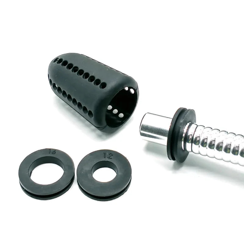 3 Size Silicone Silencer Muffler For Hookah Shisha Water Smoking Pipe Sheesha Chicha  Narguile Pipe Accessories LM-0936