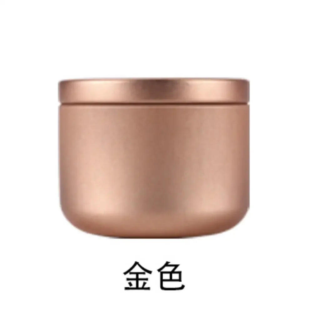1PCS Portable Tea Can Thick Iron Vanilla Sealed Jar Spice Storage Box Deodorant Container Box Kitchen Gadgets