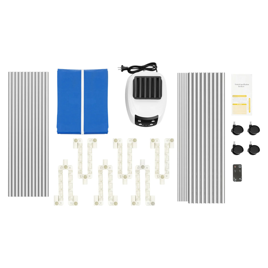 220V Folding Remote Control Dryer with Pattern for Drying Clothes 3 Gears Adjustment Dryer