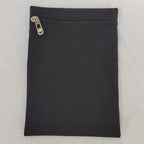 Polyester Sew-in Side Hidden Pocket with Zipper Inside Security Pocket for Clothing Coat Inside Pockets Travel Wallet Pouch